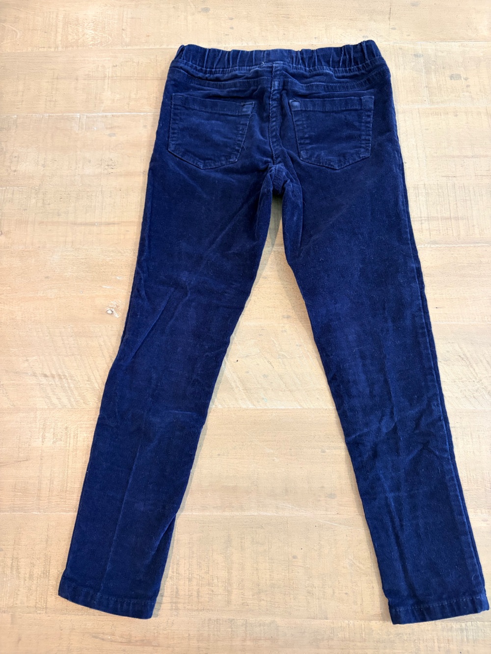 MB Navy Blue Corduroy Jeans - Elastic Waist